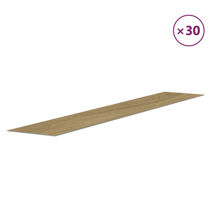 Pannelli da Parete Effetto Legno Marrone PVC 4,12 m² | homemem39