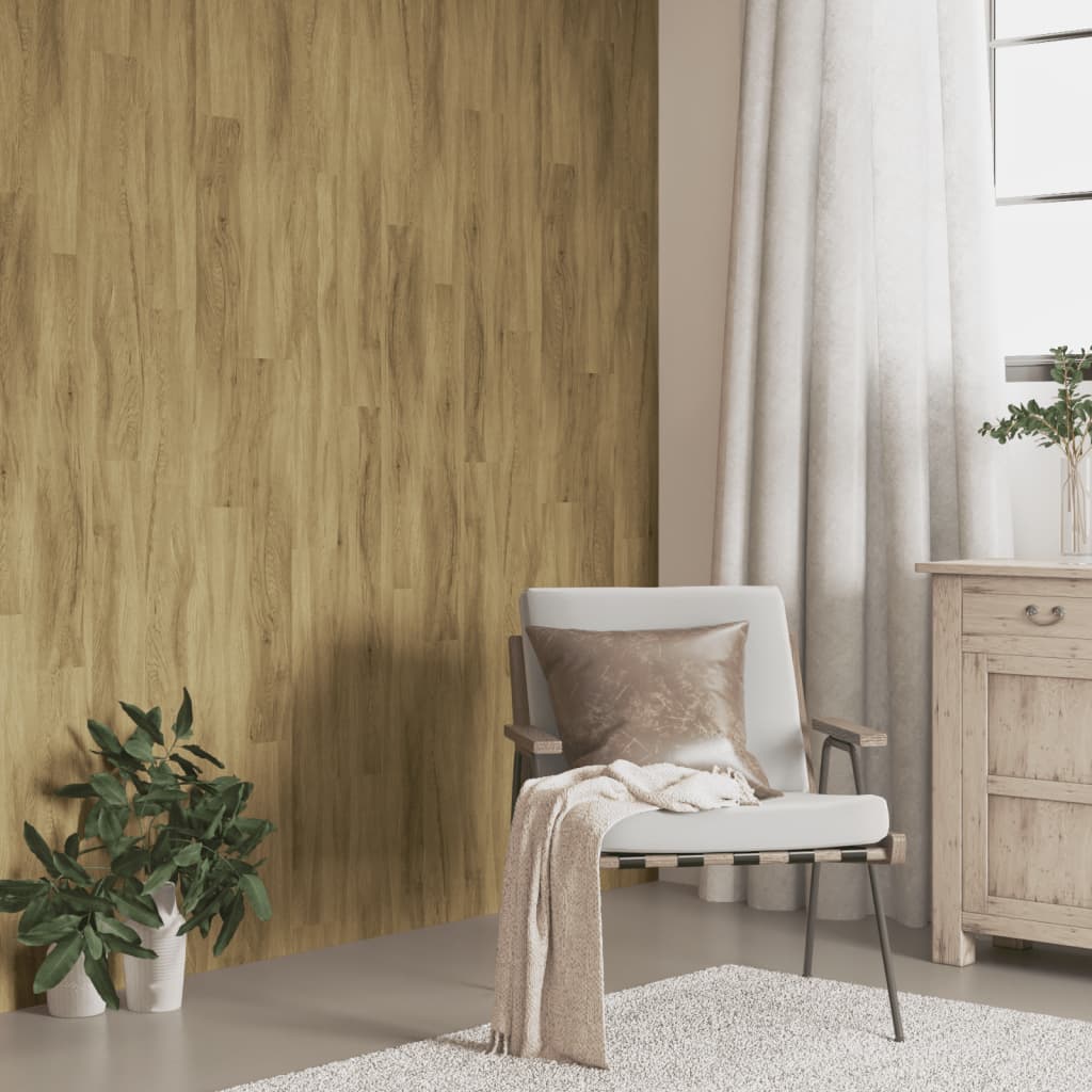 Pannelli da Parete Effetto Legno Marrone PVC 4,12 m² | homemem39