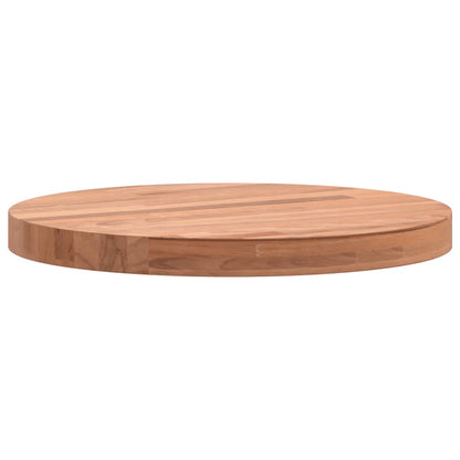 Piano per Tavolo Ø30x2,5 cm Rotondo in Legno Massello di Faggio | homemem39