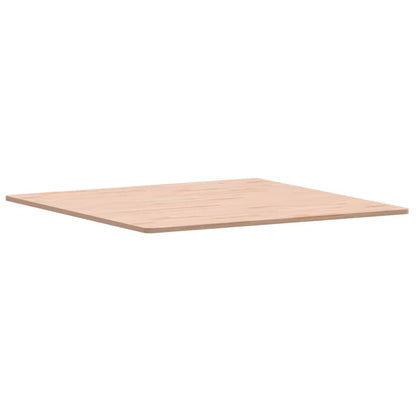 Piano per Tavolo 90x90x1,5 cm Quadrato Legno Massello di Faggio
