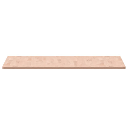 Piano per Tavolo 90x90x1,5 cm Quadrato Legno Massello di Faggio