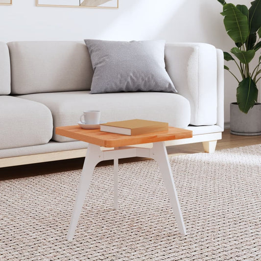 Piano per Tavolo 40x40x2,5 cm Quadrato Legno Massello di Faggio - homemem39