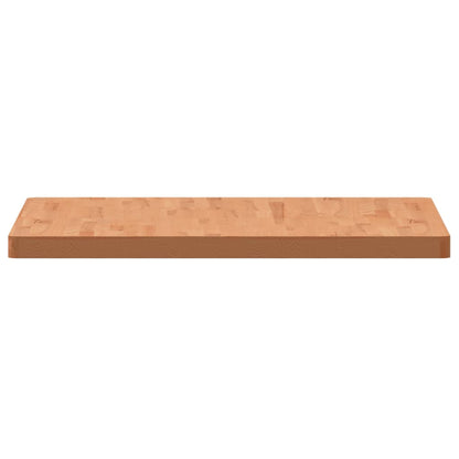 Piano per Tavolo 80x80x4 cm Quadrato Legno Massello di Faggio | homemem39