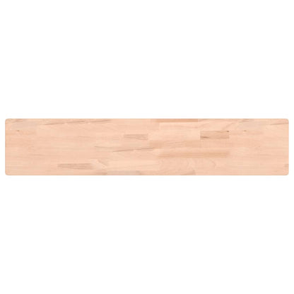 Mensola a Parete 100x20x4 cm in Legno Massello di Faggio | homemem39