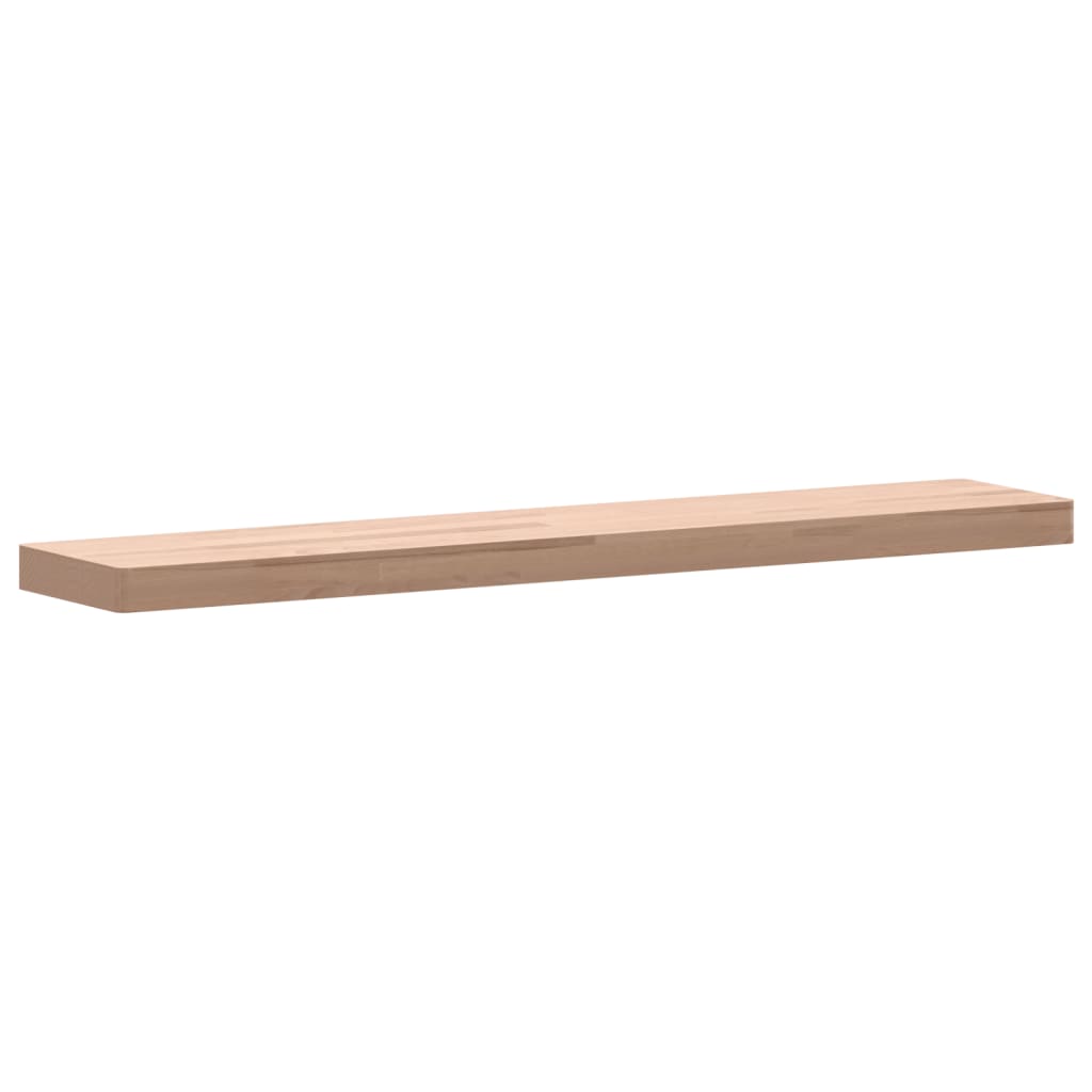 Mensola a Parete 100x20x4 cm in Legno Massello di Faggio | homemem39
