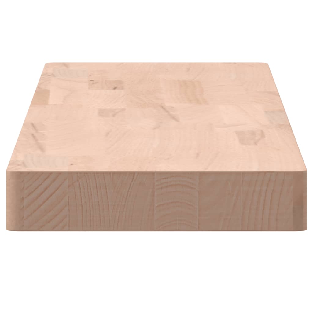 Mensola a Parete 100x20x4 cm in Legno Massello di Faggio | homemem39