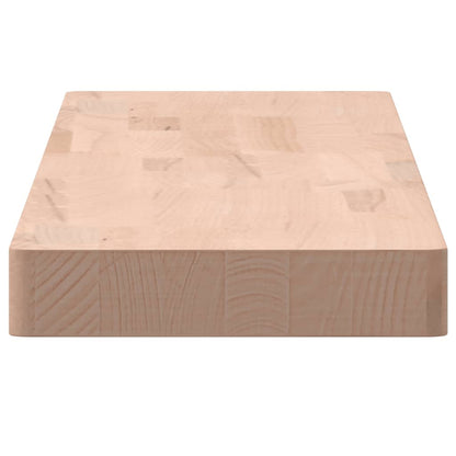 Mensola a Parete 100x20x4 cm in Legno Massello di Faggio | homemem39