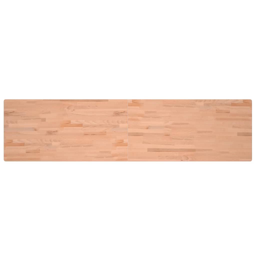 Piano per Banco da Lavoro 220x55x2,5 cm Legno Massello Faggio - homemem39