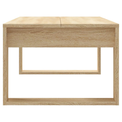 Tavolino da Salotto Rovere Sonoma 102x50x35cm Legno Multistrato | homemem39