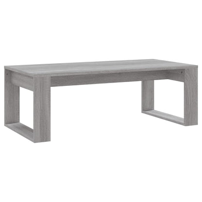 Tavolino da Salotto Grigio Sonoma 102x50x35cm Legno Multistrato | homemem39