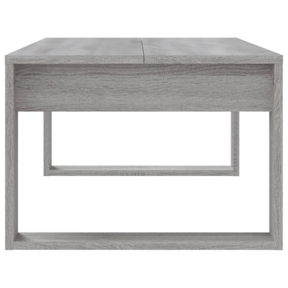 Tavolino da Salotto Grigio Sonoma 102x50x35cm Legno Multistrato | homemem39