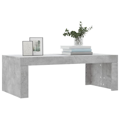 Tavolino Salotto Grigio Cemento 102x50x36 cm Legno Multistrato | homemem39