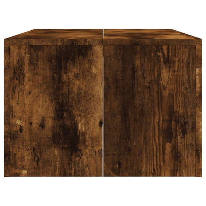 Tavolino da Salotto Rovere Fumo 102x50x36 cm Legno Multistrato | homemem39