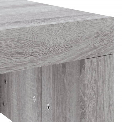 Tavolino da Salotto Grigio Sonoma 102x50x36cm Legno Multistrato