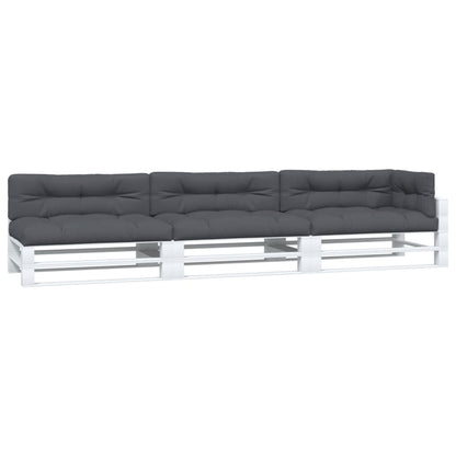 Cuscini per Pallet 7 pz Antracite in Tessuto | homemem39