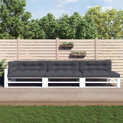 Cuscini per Pallet 7 pz Antracite in Tessuto | homemem39