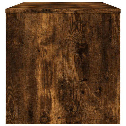 Mobile Porta TV Rovere Fumo 120x34x37 cm Legno Multistrato | homemem39