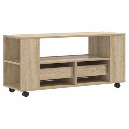 Mobile TV Rovere Sonoma 102x34,5x43 cm in Legno Multistrato