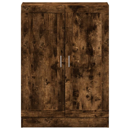 Libreria Rovere Fumo 82,5x30,5x115 cm in Legno Multistrato | homemem39