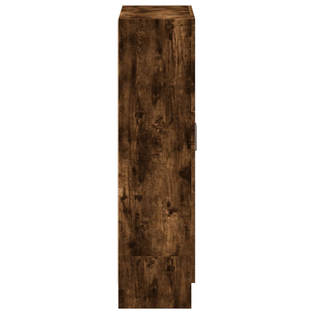 Libreria Rovere Fumo 82,5x30,5x115 cm in Legno Multistrato | homemem39