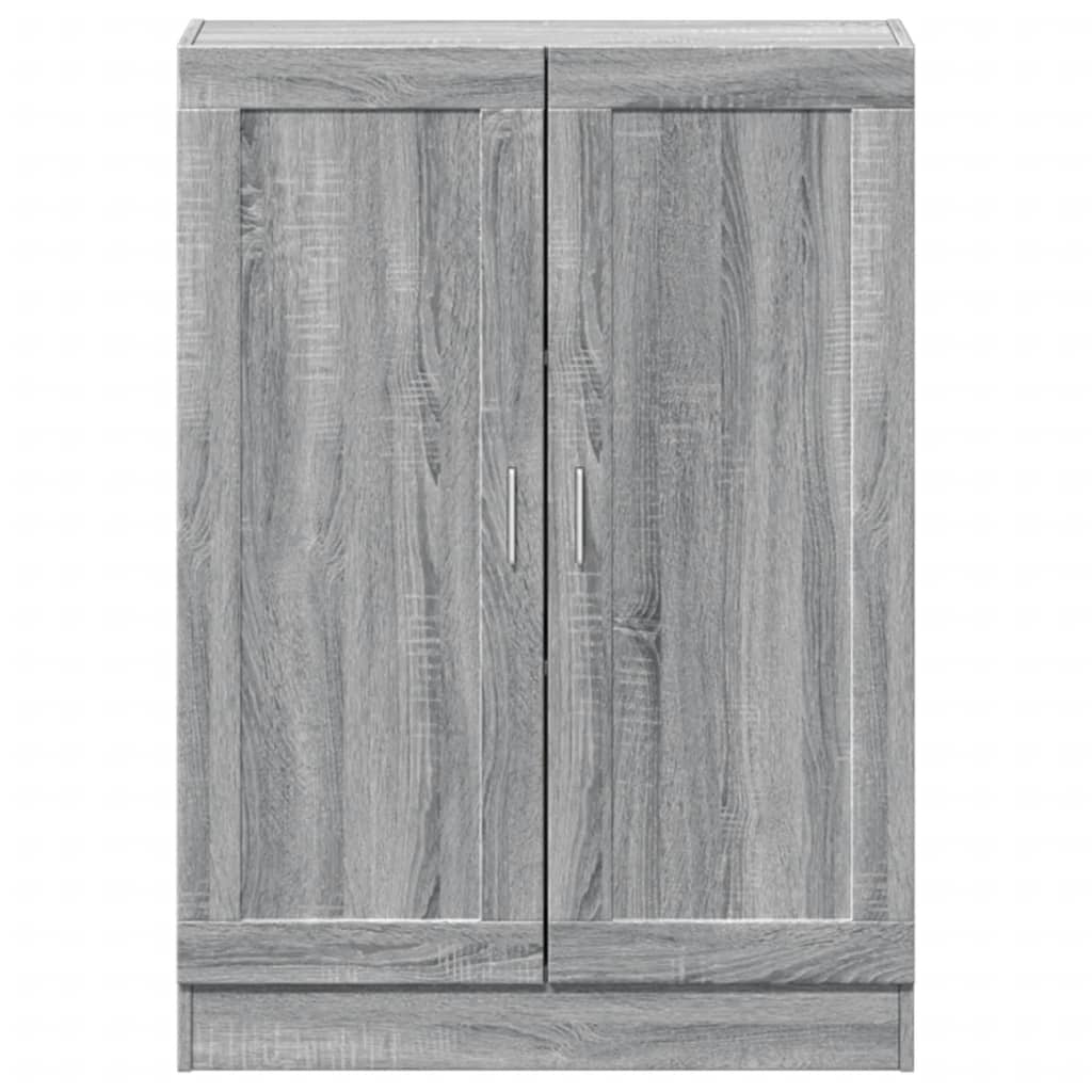 Libreria Grigio Sonoma 82,5x30,5x115 cm in Legno Multistrato | homemem39