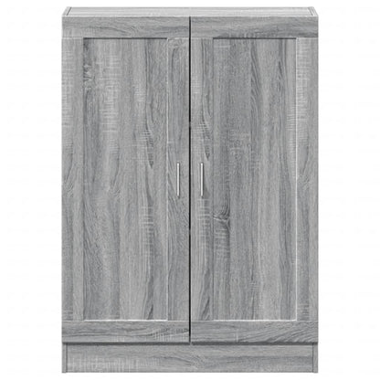 Libreria Grigio Sonoma 82,5x30,5x115 cm in Legno Multistrato | homemem39