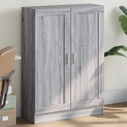 Libreria Grigio Sonoma 82,5x30,5x115 cm in Legno Multistrato | homemem39