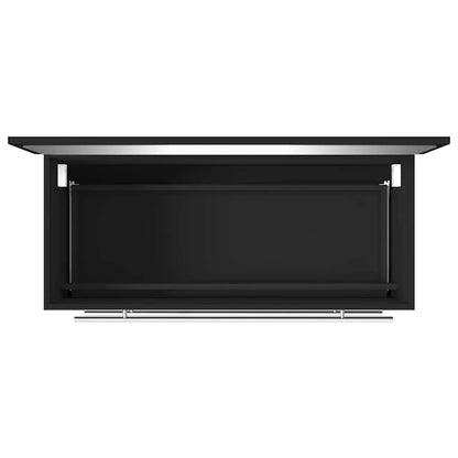 Mobile da Bagno con Specchio Nero in Legno Multistrato | homemem39