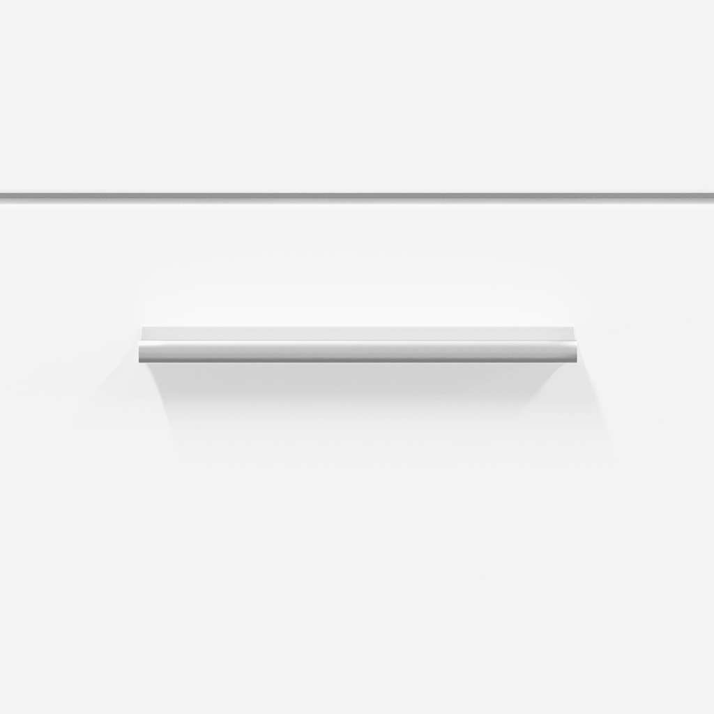 Mobile da Bagno con Specchio Bianco in Legno Multistrato | homemem39