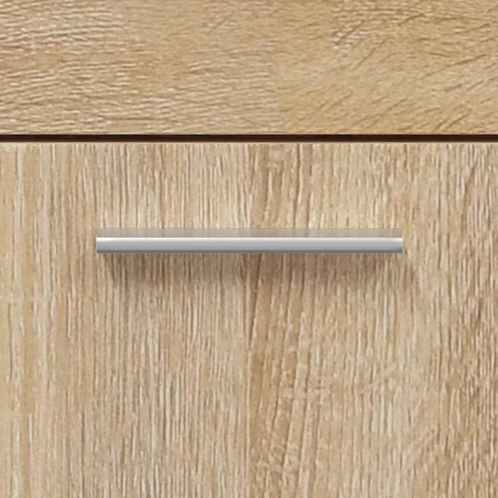 Mobile da Bagno con Specchio Rovere Sonoma in Legno Multistrato | homemem39