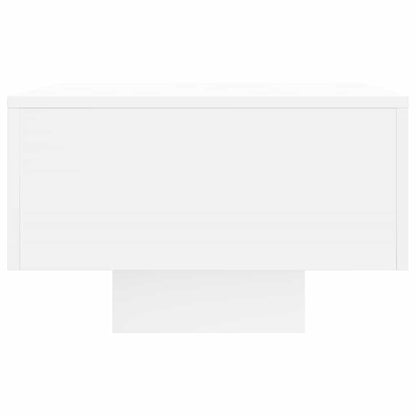 Tavolino da Salotto Bianco 100x49,5x31 cm in Legno Multistrato | homemem39