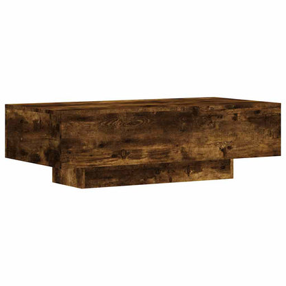 Tavolino da Salotto Rovere Fumo 100x49,5x31cm Legno Multistrato | homemem39