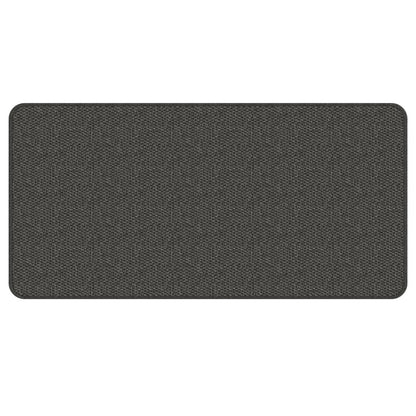 Tappeto Corsia Aspetto Sisal Antracite 50x100 cm