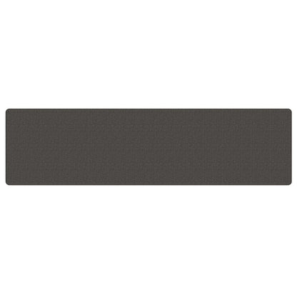 Tappeto Corsia Aspetto Sisal Antracite 80x300 cm - homemem39
