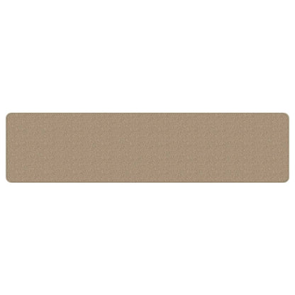 Tappeto Corsia Aspetto Sisal Sabbia 50x200 cm