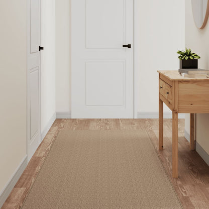 Tappeto Corsia Aspetto Sisal Sabbia 80x400 cm - homemem39