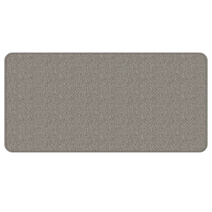 Tappeto Corsia Aspetto Sisal Argento 50x100 cm