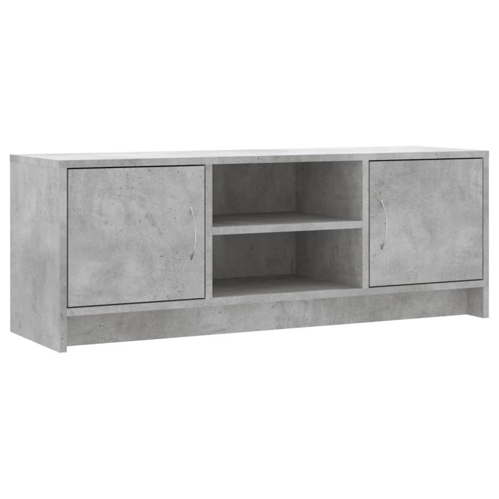 Mobile Porta TV Grigio Cemento 102x30x37,5 cm Legno Multistrato - homemem39
