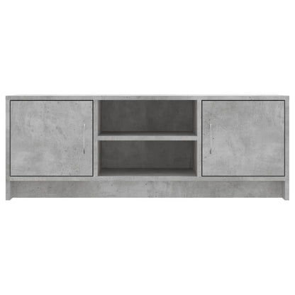 Mobile Porta TV Grigio Cemento 102x30x37,5 cm Legno Multistrato - homemem39