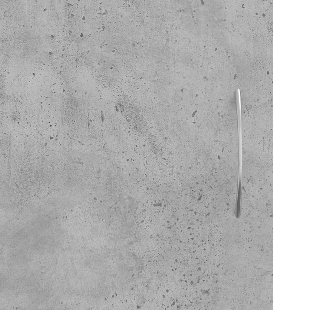 Mobile Porta TV Grigio Cemento 102x30x37,5 cm Legno Multistrato - homemem39