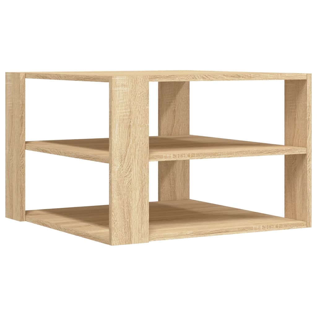 Tavolino Salotto Rovere Sonoma 58x58x40cm Legno Multistrato | homemem39