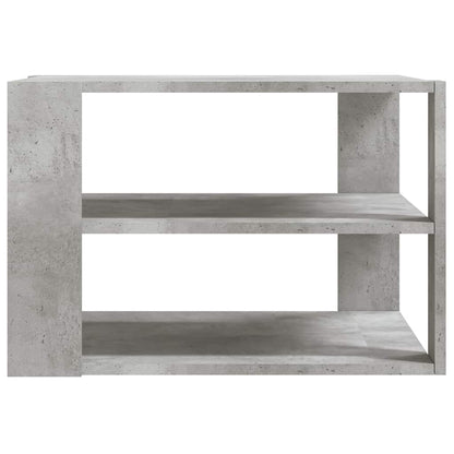 Tavolino da Salotto Grigio Cemento 58x58x40 cm Multistrato | homemem39