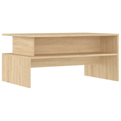 Tavolino Salotto Rovere Sonoma 90x55x42,5 cm Legno Multistrato | homemem39