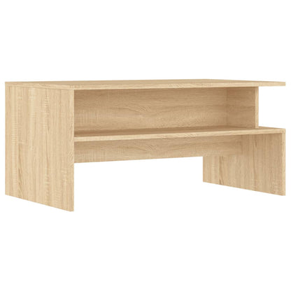 Tavolino Salotto Rovere Sonoma 90x55x42,5 cm Legno Multistrato | homemem39