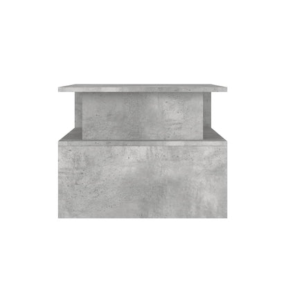 Tavolino Salotto Grigio Cemento 90x55x42,5 cm Legno Multistrato | homemem39