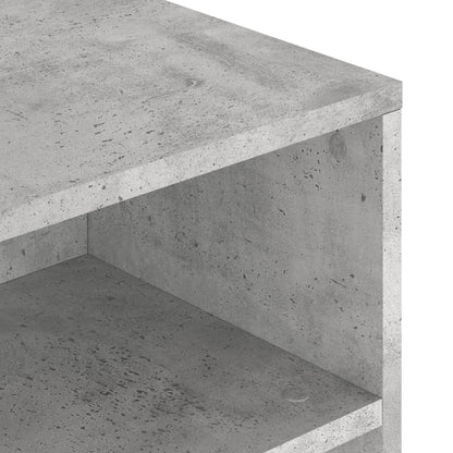 Tavolino Salotto Grigio Cemento 90x55x42,5 cm Legno Multistrato | homemem39