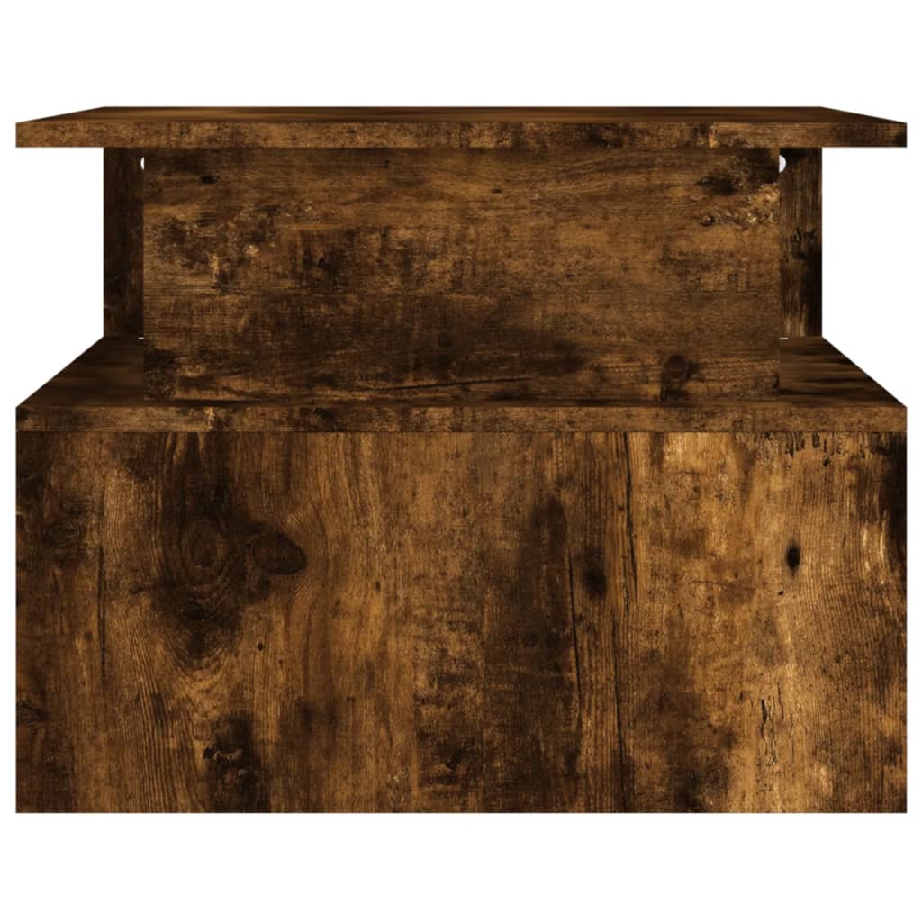 Tavolino da Salotto Rovere Fumo 90x55x42,5 cm Legno Multistrato | homemem39