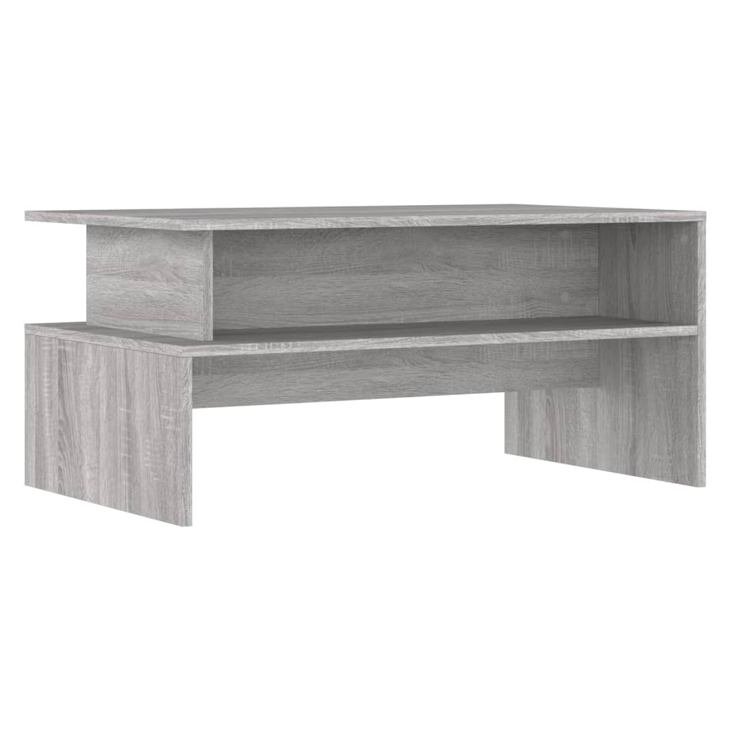 Tavolino Salotto Grigio Sonoma 90x55x42,5 cm Legno Multistrato | homemem39