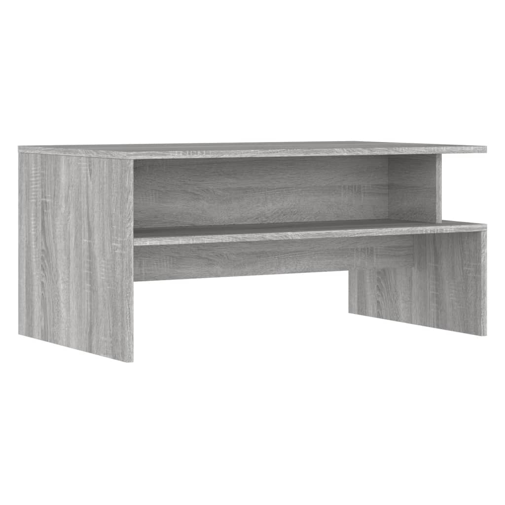 Tavolino Salotto Grigio Sonoma 90x55x42,5 cm Legno Multistrato | homemem39
