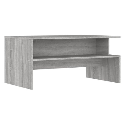 Tavolino Salotto Grigio Sonoma 90x55x42,5 cm Legno Multistrato | homemem39